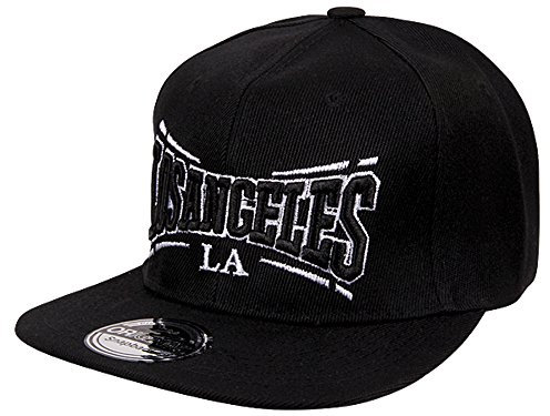Cappy Baseballcap LOS ANGELES Hip Hop Schirmmütze Mütze Käppi Schwarz Streetware