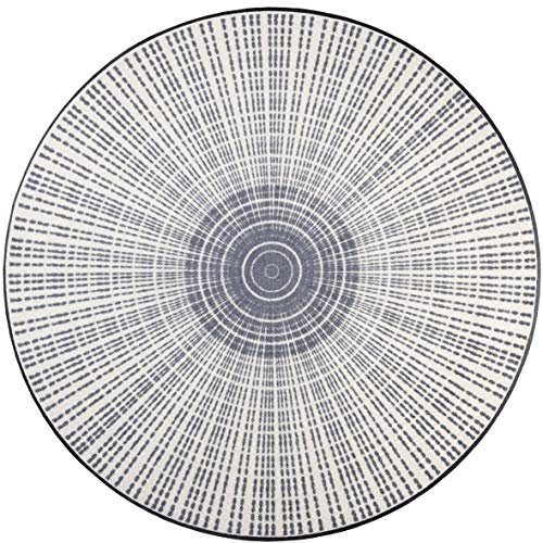 wash+dry Design Fußmatte Cascara grey, 145x145cm, innen und außen, grau