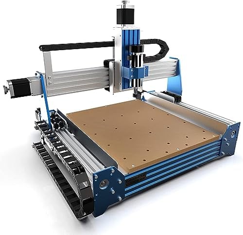 Genmitsu Máquina de enrutador CNC PROVerXL 4030, marco C-BEAM, controlado por GRBL, máquina de grabado de corte de fresado CNC de 3 ejes, área de trabajo XYZ 400 x 300 x 110 mm