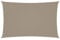 vidaXL Sonnensegel Wasserfest Sonnenschutz Windschutz Sonnendach UV Schutz Garten Terrasse Balkon Oxford-Gewebe Rechteckig 2,5x5m Taupe