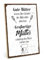TypeStoff Holzschild mit Spruch – Mutter – im Vintage-Look mit Zitat als Geschenk und Dekoration zum Thema Mama und Mixer - HS-00232