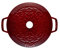 STAUB Four français en fonte Rouge grenadine 26 cm