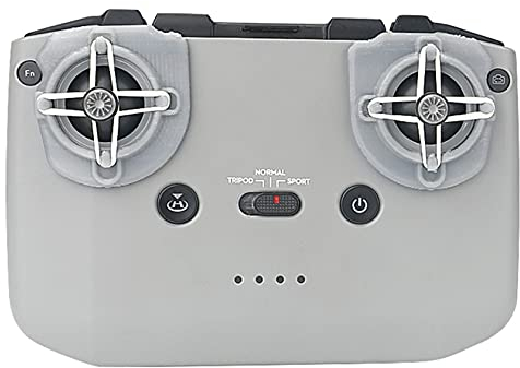 Hensych für Mini 3 Pro/Mavic 3/AIR 2/AIR 2S/MINI 2 Fernbedienung Wippdämpfer Joystick Fest Halterung Montieren, Frei DIY Befestigungsmethode 3M-Aufkleber,für das Fliegen mit konstanter Geschwindigkeit