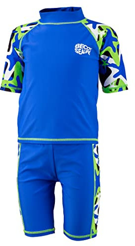 Beco Sealife Kinder Wassersport UV-Anzug 50+ 2-teilig Größe 80/86-152/158 (as3, Numeric, Numeric_140, Numeric_146, Regular, blau, 140/146)