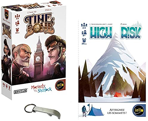 Lot Time Bomb + High Risk + 1 Décapsuleur Blumie (Time Bomb + High Risk)