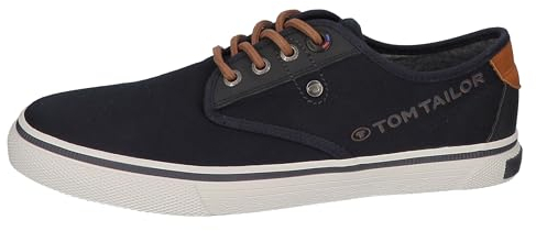 TOM TAILOR Herren 5381003 Sneaker, Navy, 43 EU