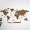 Colorfull Worlds NEU_3D-Weltkarte aus Holz, mehrschichtige Reisekarte mit Hauptstädten, Wanddekoration für neues Zuhause, Geschenk für Reisende, Bürodekoration (M, Orion)