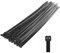 MEKEET 100pcs Black Cable Ties 12 inch, 300mm x 3.6mm Long Nylon Zip Ties, Self Locking Strong Nylon Tie Wraps for Home Office Garden and Workshop