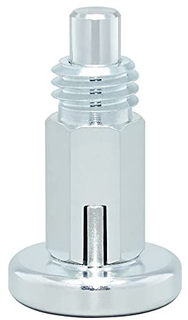 AUZHU- PTE- Metrische- Stahl- Rastbolzen mit Rastsperre Arretierbolzen Federbolzen Positionierbolzen Sicherungsstifte Radbolzen Ausrichtstifte Teleskopstift Indexierstift Größe: M8 mm, S5 mm