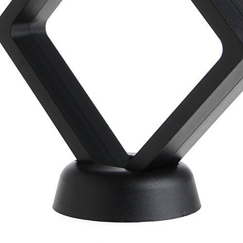 SCUDGOOD Schmuck-Organizer mit Sockel, Polyethylen, dünne Folie, Aufhängung, 3D-schwebende Anzeige für Koffer, staubdichte Box, Halter, Schmuckaufbewahrungsbox