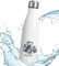 timalo® Thermosflasche personalisiert mit Namen auslaufsichere Edelstahl Trinkflasche Wasserflasche für Kinder Mädchen Jungen 750mL | Traktor
