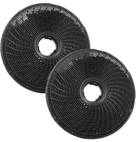 vhbw 2x Aktivkohlefilter kompatibel mit Zanker 94202202200, KHC62462XA Dunstabzugshaube