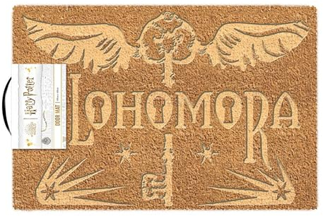 empireposter Harry Potter - Alohomora - geprägte Fußmatte, Größe: 60 x 40 cm Türmatte Kokos