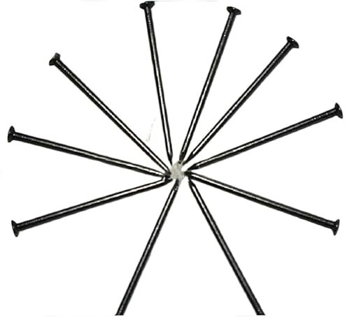ERVDKXCOI Zementnägel,Wandnägel Tacks Nägel für die Holzbear Extra Lange kräftige Nägel/Holzarbeiten 1/2/3/4 Zoll 567 Zoll 8 Zoll 9 Zoll 10 Zoll(10 Inches (250mm))