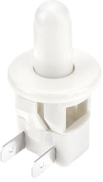 ECSiNG 1 X 2-poliger Lichtschalter für Kühlschranktüren Ersatz 297243800 Kompatibel mit Frigidaire Kompatibel mit Electrolux-Kühlschrank AP4370047 PS2332280 Passt für 3/4-Loch