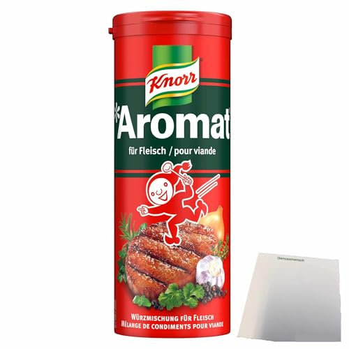 usy Bundle für Knorr Aromat Würzmischung für Fleisch (90g Streuer) + usy Block