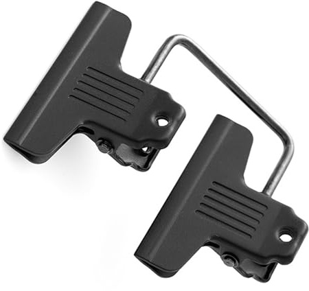 Clip en métal multifonction à double usage réglable à 360 ° - Double pince coudée pour tableau réflecteur, filtre de couleur, libération rapide, support de flash d'appareil photo