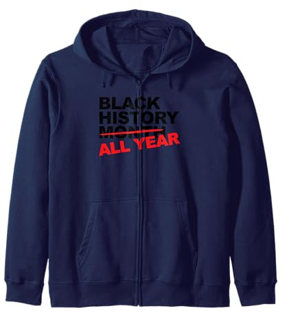 Histoire des Noirs Toute l'année Sweat à Capuche