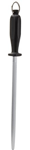 Victorinox, 7.8343, Sharpening + Safety, Küchenstahl, robuster Kunststoff-Griff, Schwarz,