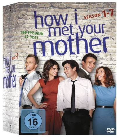 How I Met Your Mother Komplettbox, Seasons 1-7 (exklusiv bei Amazon.de)