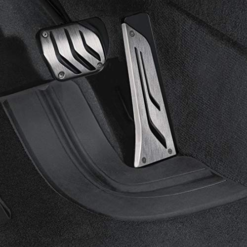 BMW M Performance Pedalauflagen Edelstahl. Für Fahrzeuge mit Automatikgetriebe (SA205) oder mit Sport-Automatikgetriebe (SA2TB).