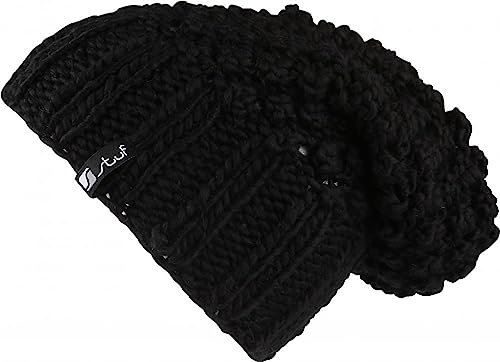 Stuf Joline-L Da. Oversize Mütze schwarz