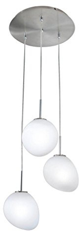 XXXL Shop Hängeleuchte, Weiß, 200 cm, Glas