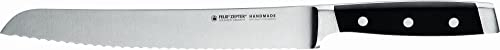 Felix SOLINGEN 817122 First Class Brotmesser – 22cm Schneide aus Klingen-Stahl mit Wellenschliff - Made in Germany