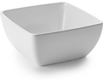 LACOR - 63571 - Bol para Ensalada De Melamina Classic 19x19x9 - Blanco
