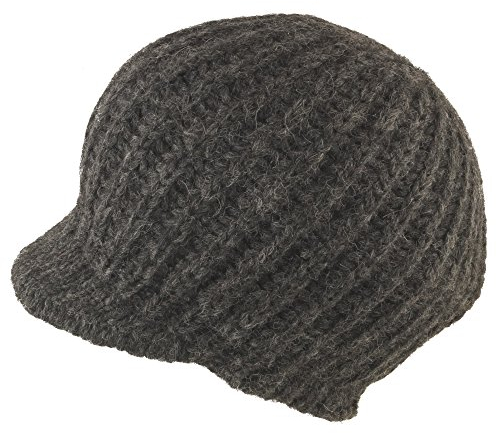 Seeberger Alpaka Strickcap Multiple Zac grau