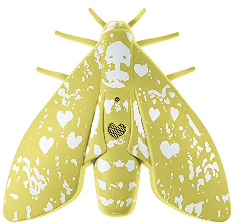 Jalo Rauchmelder Lento 10 für zu Hause, Feuermelder mit 10 Jahre Batterie, optischer Rauchwarnmelder, Skandinavisches Design - Grün