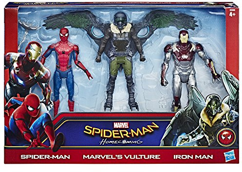 SPIDER-MAN Hasbro C2408EU5 6 Inch Web City Figure 3 Pack, Action Figure