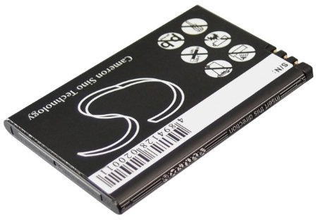 CS-NK4LSL Akku 1500mAh Kompatibel mit 6760 Slide, Clipper, E52, E55, E61i, E63, E71, E71x, E72, E90, E90 Communicator, E90i, N810, N810 Internet Tablet, WiMAX Edition, N97, RM-683, RM-784, RM-792, f