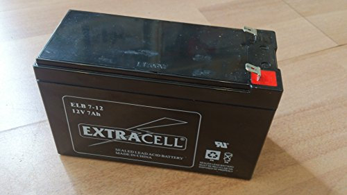 extracell Batteria al Piombo Ricaricabile SIGILLATA 12 Volt 7,0Ah