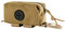 OneTigris Kotbeutelspender für Hunde MOLLE Pet Poop Tasche Halter-passt für Jede Hundeleine (Braun-Small Size) |MEHRWEG Verpackung