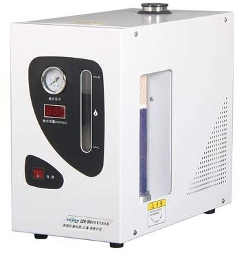 CGOLDENWALL Generatore di gas idrogeno ad alta purezza da laboratorio FulI Generatore automatico di idrogeno Purezza dell'idrogeno 99,99% per uso di laboratorio/medicina/scienza (300ml/min)