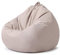 STTC Outdoor PVC wasserdichte Sitzsack Hülle, Premium Riesensitzsack Abdeckung Perfekte Passform für Country Interiors Ideal für Jugendliche und Erwachsene, ohne Füllung,Beige,L