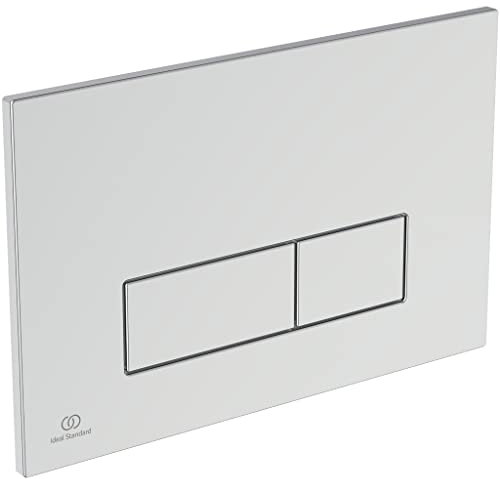 Ideal Standard Oleas M2 Mechanical Toilet Flush Plate, R0121AA, Chrome