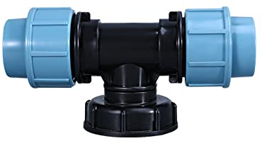 Connecteur fileté IBC S60x6 pour raccords de tuyau d'eau MDPE 32 mm