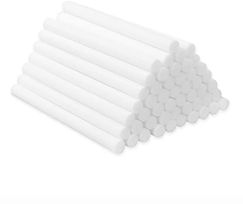 SKmoon Luftbefeuchter-Filter-Nachfüllstäbchen, 50 Stück Luftbefeuchter-Sticks, Baumwolle, Reise-Luftbefeuchter-Sticks, Auto-Luftbefeuchter, Ersatzteile für tragbare Mini-USB-betriebene Luftbefeuchter