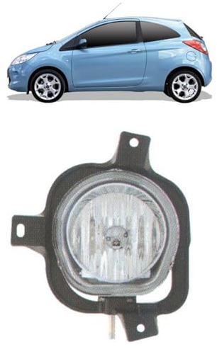 DM Autoteile 108087 Nebelscheinwerfer Nebelleuchte Nebellicht NSW links H1 kompatibel für Ford KA (RU8)