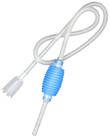 Kiuiom Pompe A Siphonner Eau avec Filtre À Gravier,Changeur d'eau pour Aquarium,Tubes De Pompage pour Aquarium,Pompe Aspirateur Aquarium,Pompe pour Nettoyage Aquarium,Pompe A Air Aquarium