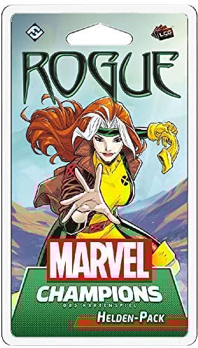 Fantasy Flight Games, Marvel Champions: LCG – Rogue, Helden-Erweiterung, Expertenspiel, Kartenspiel, 1-4 Spieler, Ab 12+ Jahren, 30-120 Minuten, Deutsch