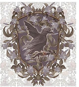 Harry Potter - bedruckt, Ravenclaw (40 cm x 30 cm) (Weiß/Braun)