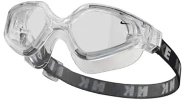 Nike Expanse Swim Mask Goggle-Adult, One Size, Clear/Smoke