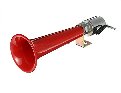 Luftbetriebene Hupe, Wolfspfeife, Lufthupe, 12 V/24 V, super laut, Vogelgeräusch, Trillerpfeife, Alarm, Hupe, Trompete, Kompressor für Auto, LKW, Motorrad, Van