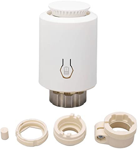 NDNCZDHC Thermostat De Radiateur Intelligent Thermostat Sans Fil Capteur NTC Contrôleur De Température Intelligent Programmable Pour Climatisation Centrale