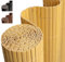 Homewit PVC Sichtschutzmatte 80x500 cm, Sichtschutz Garten Balkon Windschutz Terrasse Sichtschutzzaun Balkonverkleidung Zaunblende Wetterfest Gartenzaun Bambus