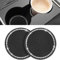 2 Pièces Porte Gobelet Voiture, Silicone Porte Gobelet, Accesoir Voiture, Lot De 2 Porte-Gobelets Universels, Accessoire Interieur Voitu