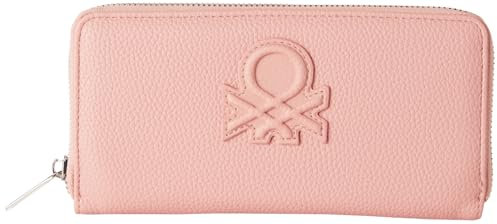 United Colors of Benetton Portafoglio 618UDY072, Rosa, ST Donna